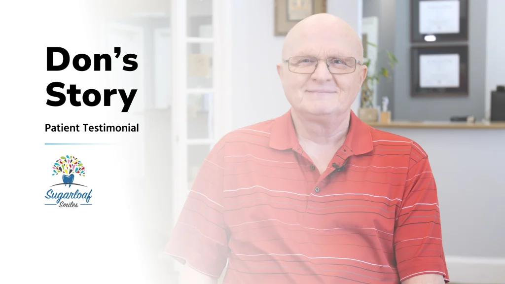 Don shares his patient testimonial for Sugarloaf Smiles in Duluth, GA